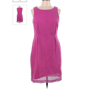 Garnet Hill Pink Sleeveless Dress